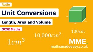 Ratio and Proportion - Unit Conversions Video 3