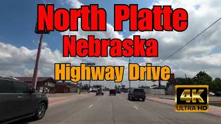 4K POV Drive: North Platte, Nebraska via Highway 30 & Highway 83 | Travel Video USA