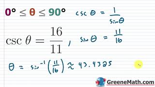 Finding Trigonometric Function Values Using a Calculator Practice Test Full Solutions