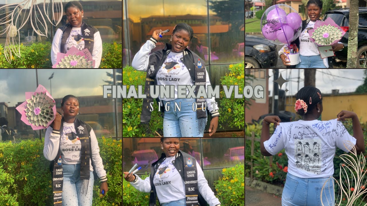 Surviving My Last Uni Exams 😅 | Final Year Student Vlog | Final Exam & Sign Out Vlog