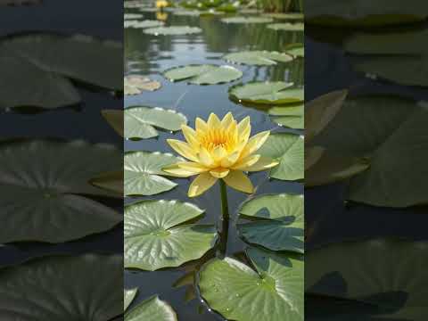 LIFE CYCLE OF WATER LILLY.