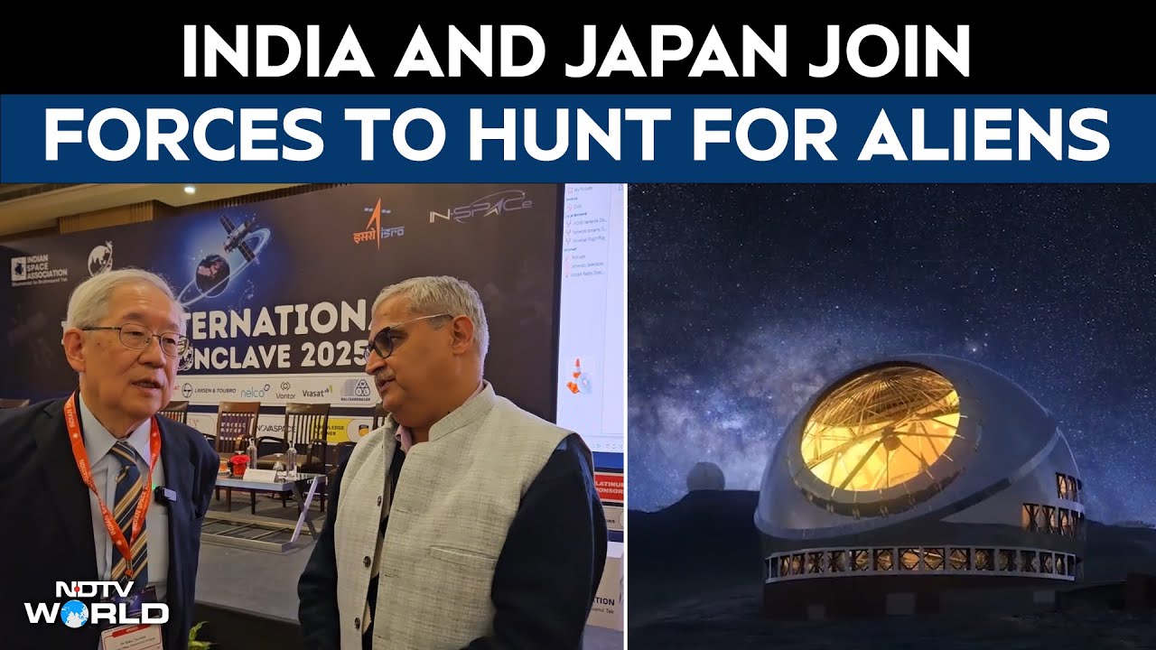 India & Japan Join Forces To Hunt For Aliens With Giant Telescope