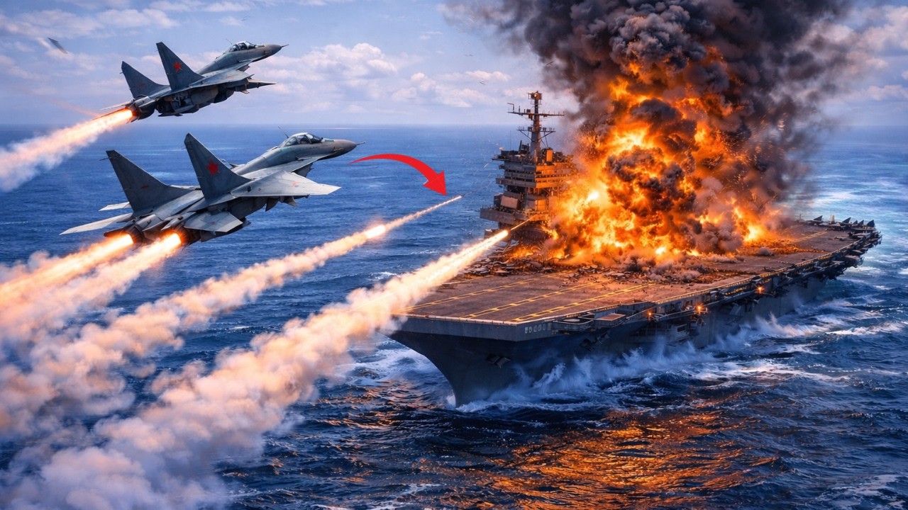 Атака 16 МиГ-29: устремились к суперавианосцу — что пошло не так?