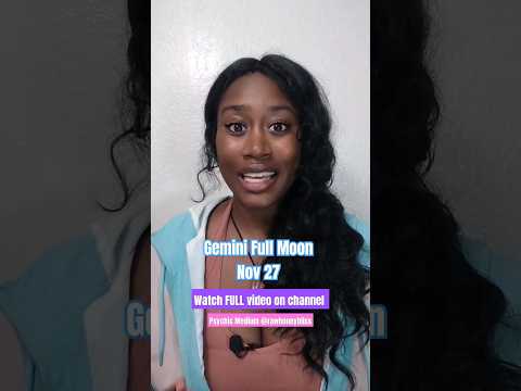 Gemini Full Moon