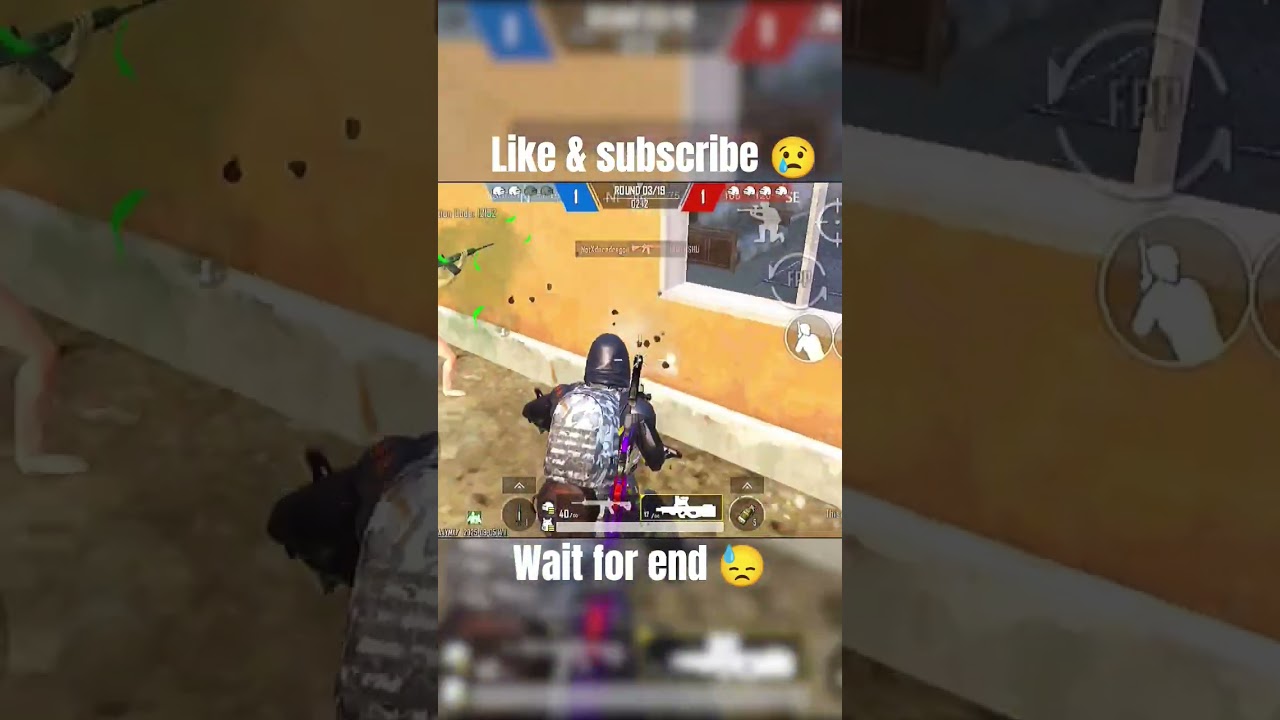 1V4 CLUTCH FAIL 😢 | BGMI PIXEL RAID || 