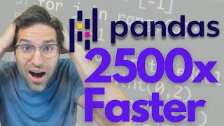 make your pandas code lightning fast