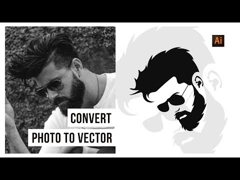 Konvertieren Foto To Vector | Illustrator Tutorials | TL