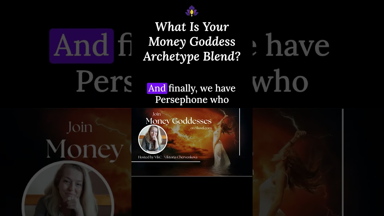 What Is Your Money Goddess Archetype Blend?