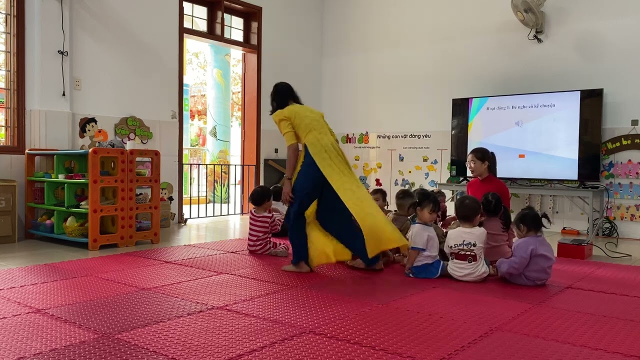 Truyện: Con cáo. Nhà trẻ 24-36 tháng 