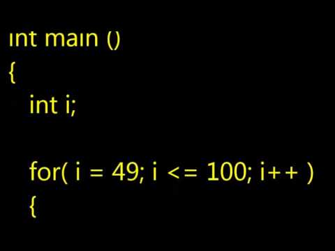 Capa de Get ASCII Code - C Tutorial - Functions - for and printf