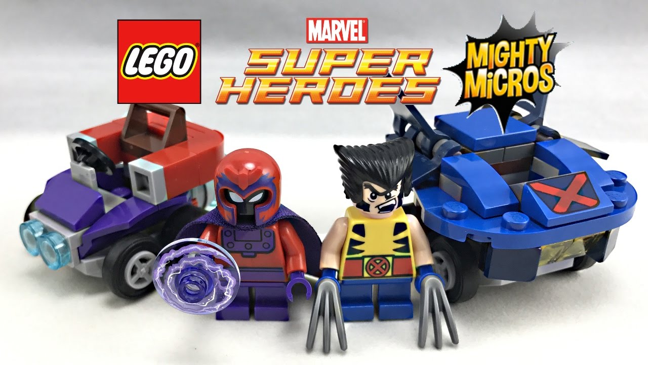 LEGO Wolverine vs. Magneto Mighty Micros set 76073