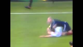 Alan Hutton incident Scotland