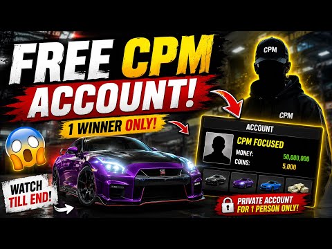 🔥 CPM FREE ACC/LOVE CPM🎁/CAR PARKING MULTIPLAYER FREE ACCOUNT 🔥