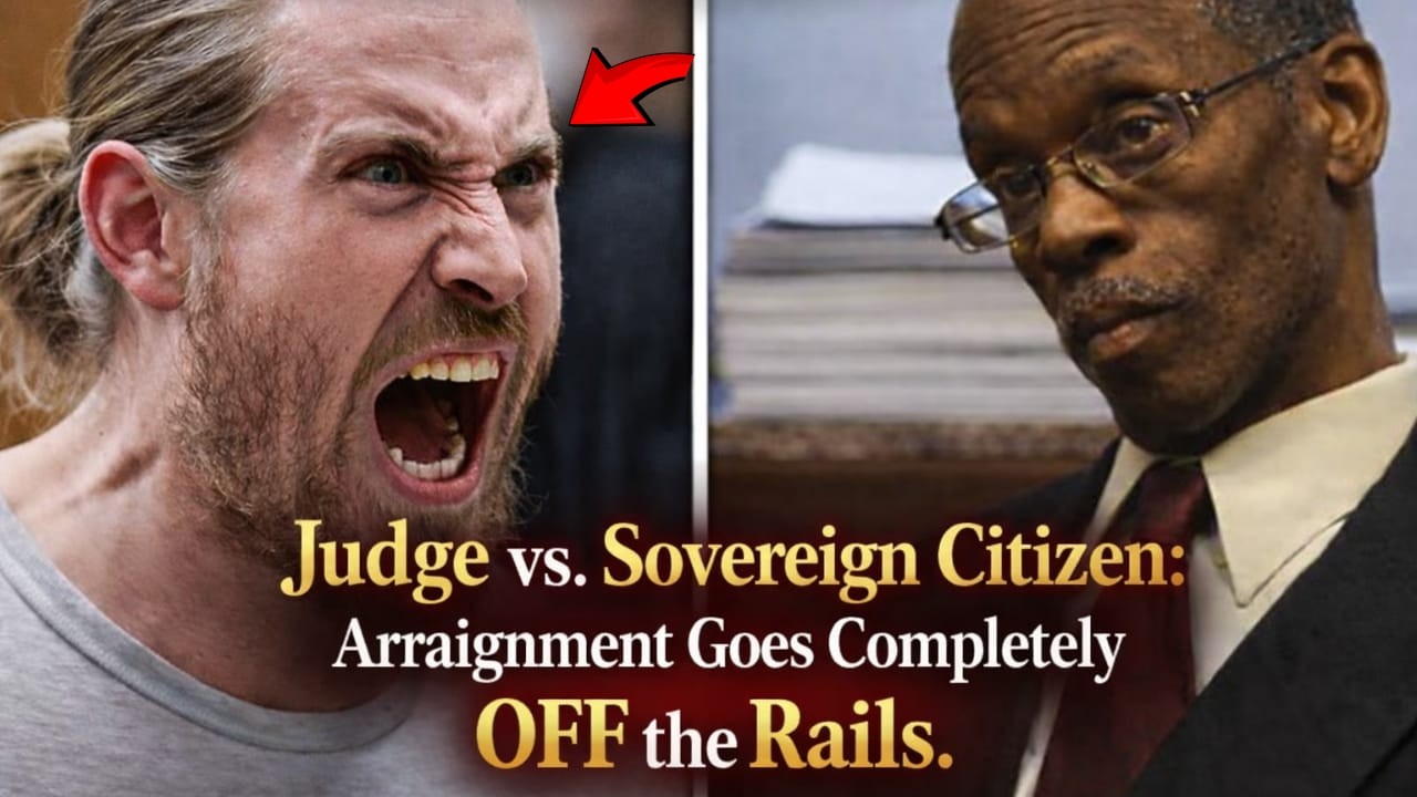 Judge vs. Sovereign Citizen: Arraignment Goes Completely OFF the Rails ...