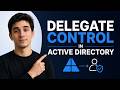 Learn Active Directory Delegation for IT Support
