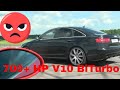 Audi RS6 V10 and MTM RS6 C6 WORLD RECORD TROLL vs everything BMW M5, R8, Gallardo, Ferrari and MORE!