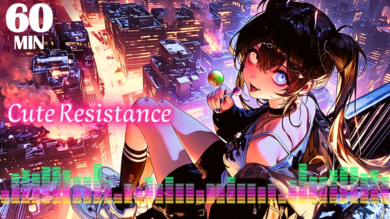 1 HOUR music | Sweet. Your Empire Melts Just Like Candy – Epic Cyberpunk / Anime Rock