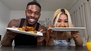 Epic Date Challenge: Who Can Devour the Food Fastest? Loser Pays for the Next Date! 🍽️🏆😂