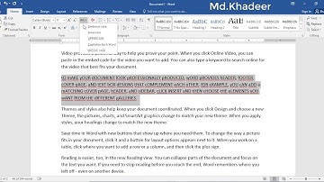 Change Case in Ms Word (Telugu)