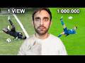 1 vs 1,000,000 Views Football TikToks!