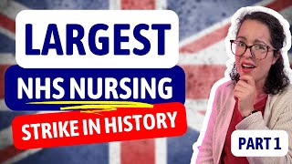 UK Nurses Are Mid Historic Strike - What Are They Striking About? | Interview with NHS Nurse Pt 1