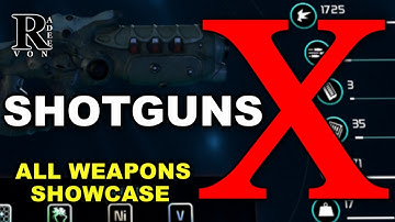 Mass Effect Andromeda - All Shotgun X Guide with Showcase (Research Weapon)