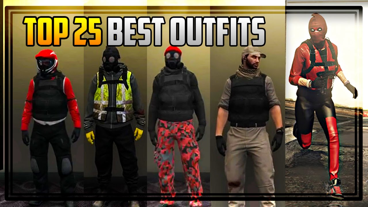 TOP 25 BEST & COOLEST OUTFITS IN GTA ONLINE! - YouTube