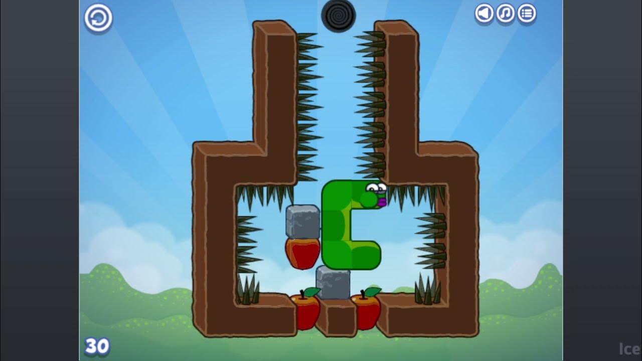 Apple Worm Level 30 Guide YouTube