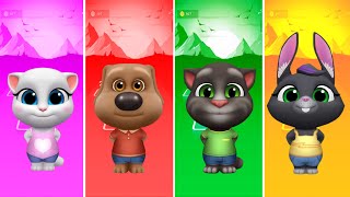 Talking Tom Tiles Hop Coffin Dance Song Cover Episode 45