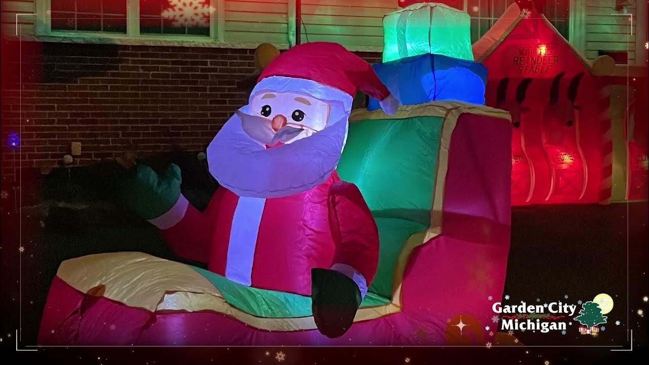 2021 Garden City Christmas Lights YouTube