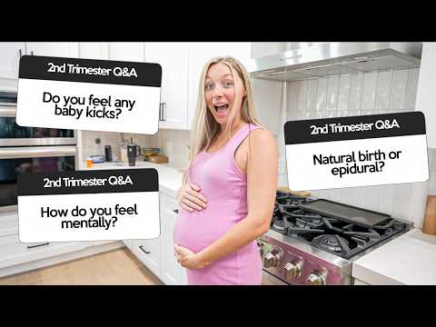 2nd Trimester Q&A + Anatomy Scan!!