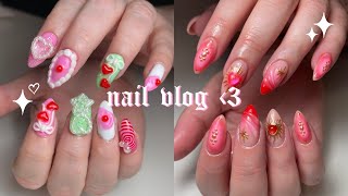 Do Client Nails with Me 💘 Nail Vlog