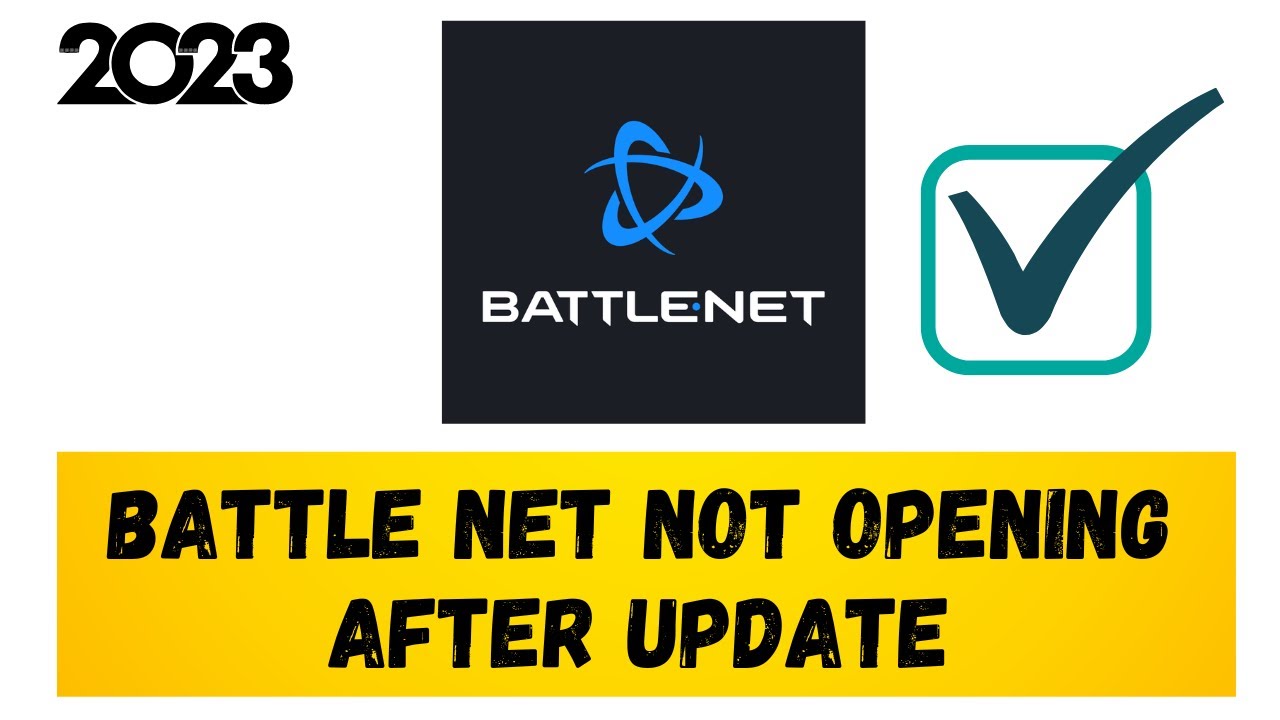 FIXED - Battle net Not Opening After Update 2023 - YouTube