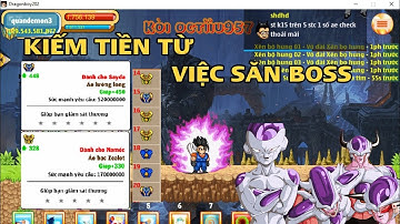 Ngọc Rồng Blue - KIẾM TIỀN CỰC DỄ TỪ VIỆC SĂN BOSS , RƠI ĐỒ LIÊN TỤC !