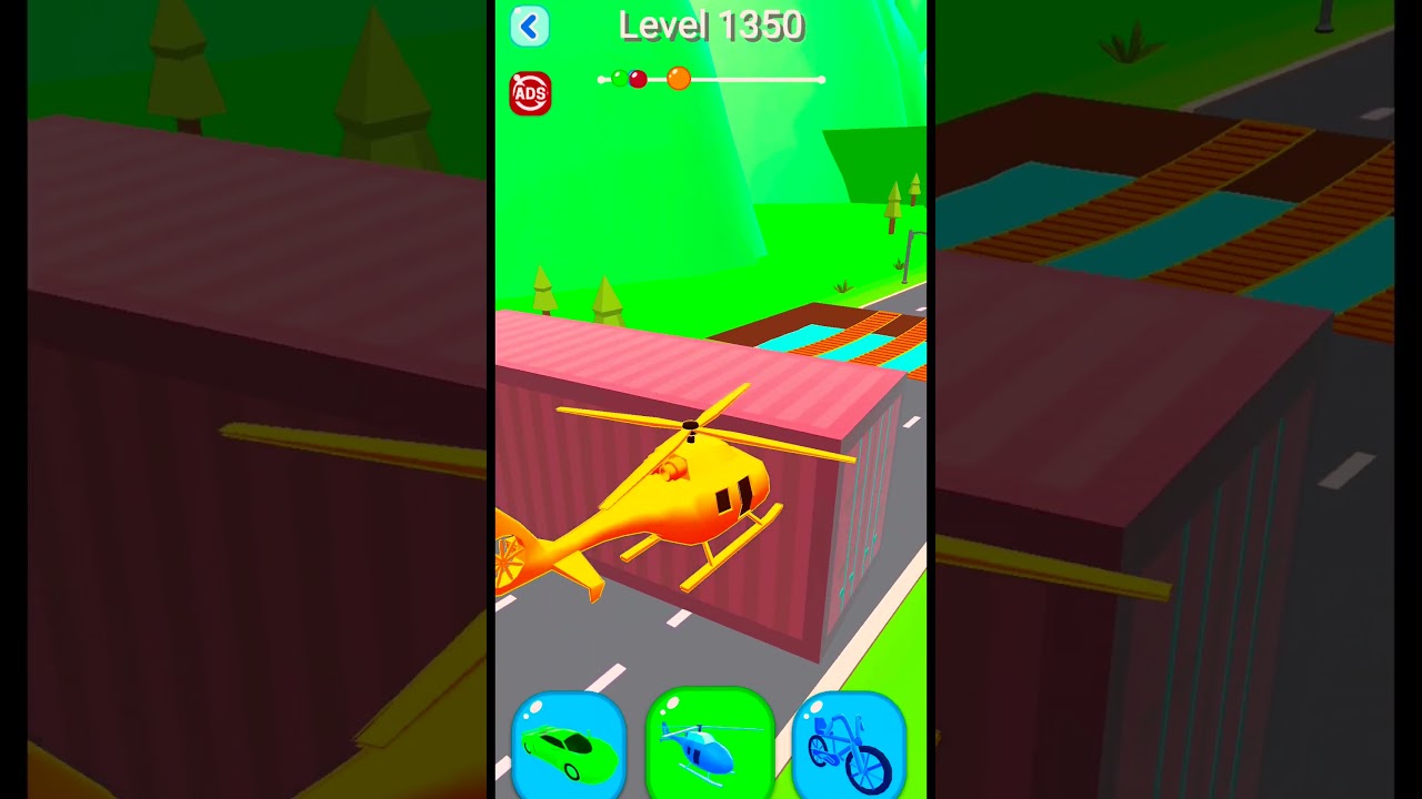 Shape-shifting | Level 1350 || Hyper casual games | 