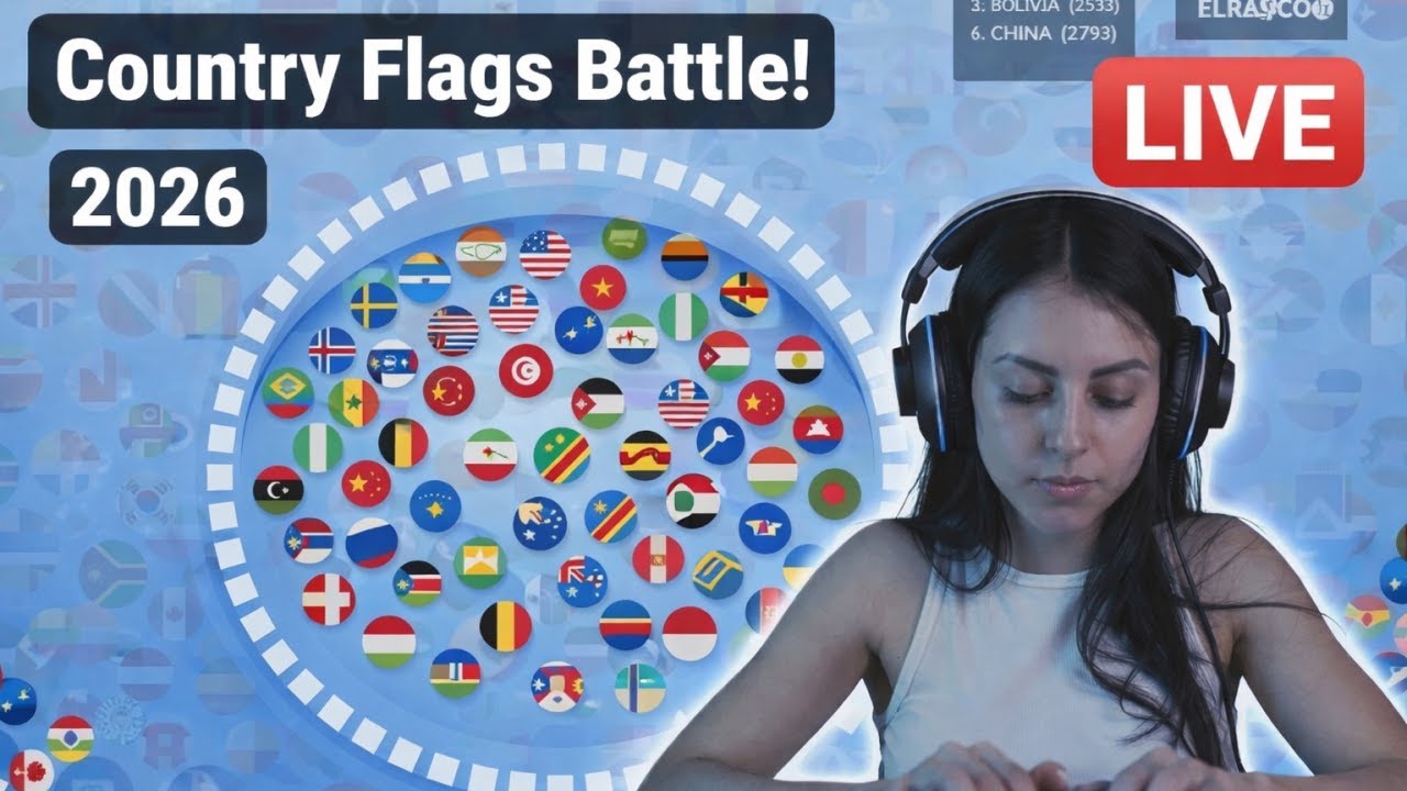 Learn all the Country Flags! Country Ball Arena 🤩🌍🎵 2026 | 29.01.2026