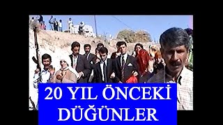 20 yıl önce köy düğünleri Milli Aşireti mendan köyü HOZAN NİMET