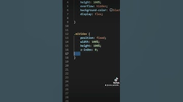 Cómo poner un vídeo de fondo #css #video #html #programacion #background