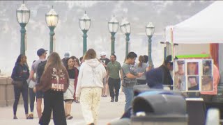 Crowds gathering at San Diego beaches to celebrate Memorial Day