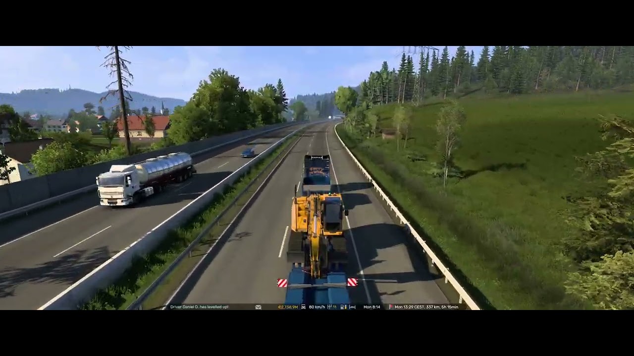 ETS2 Swiss Trade Connections Brno to Zurich Part 2