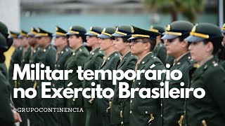 Como funciona militar temporário no Exército Brasileiro