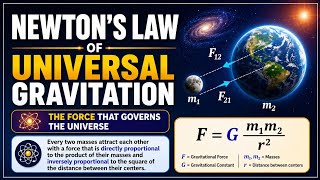 Newton's Law of Universal Gravitation | The Force That Governs the Universe | Uplatz