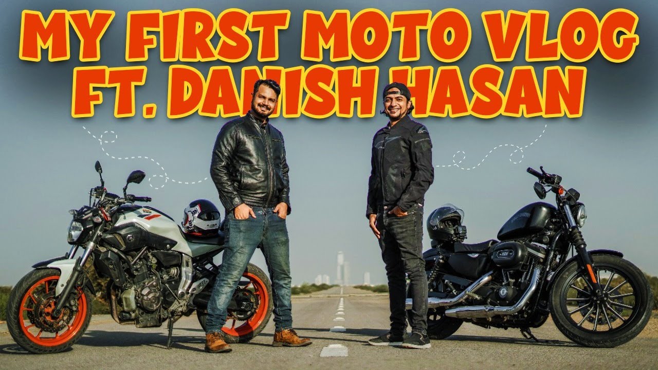 MY FIRST MOTO VLOG FT DANISH HASAN | Azlan shah