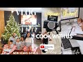 PREP AND RESET NEW YEARS GOALS AS A COUPLE!! | Cook With Us + Vision Boards+Cleaning