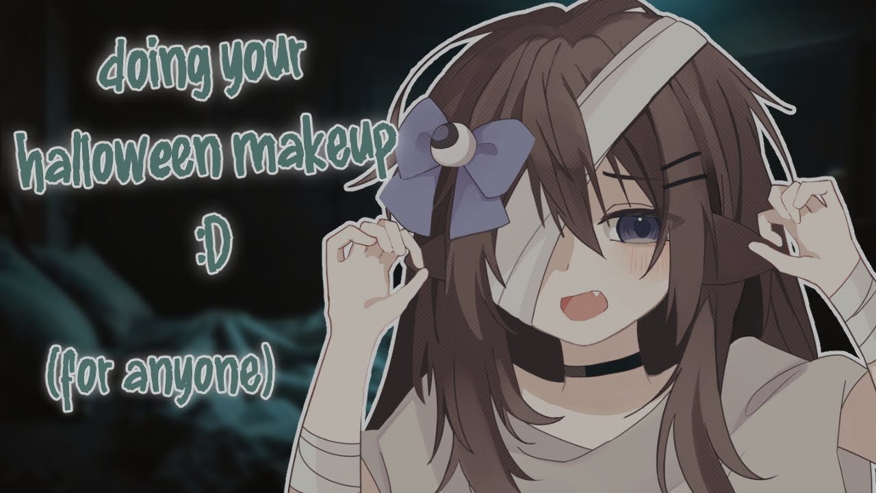 【LO-FI ASMR】Best Friend Does Your Halloween Makeup