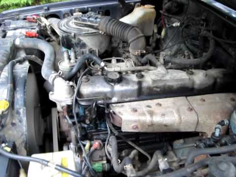 Landcruiser HJ60 2H diesel motor idling - YouTube kit car fuse box 
