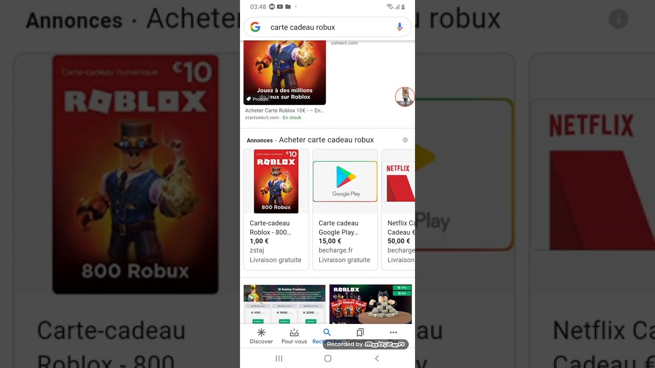 Demain Je Vais M Acheter Une Carte Cadeau Youtube - ou acheter carte roblox