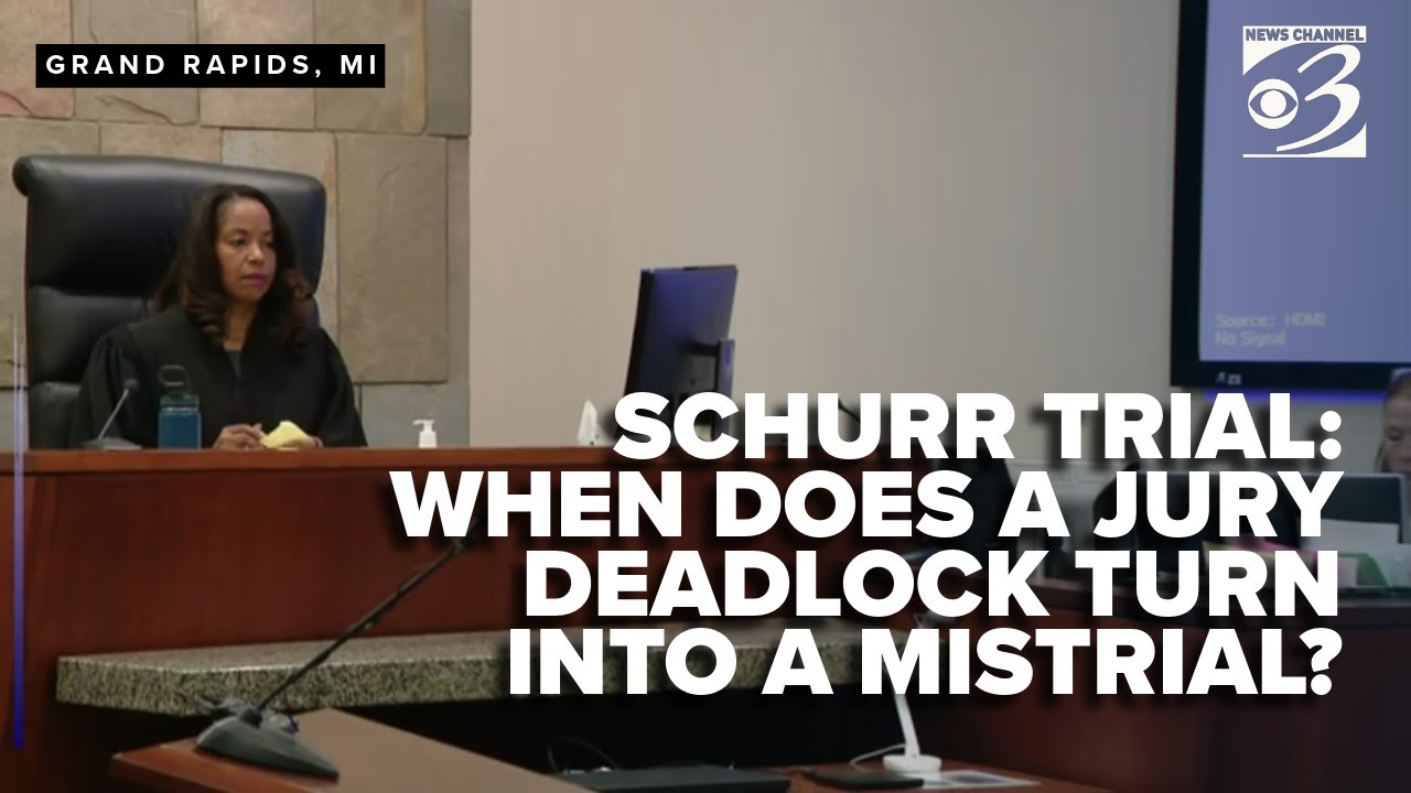 Schurr Trial: When does a deadlocked jury turn into a mistrial? - YouTube