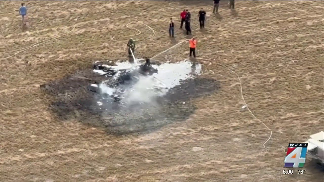 St. Augustine man dies after stunt plane crashes at Keystone Airport; investigation underway