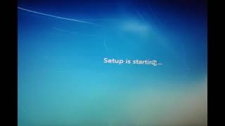 Installing windows - part one